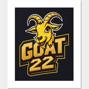 Goat 22 Caitlin CLark Posters and Art